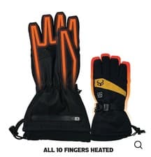 Demon Circuit Medium Heated Gloves