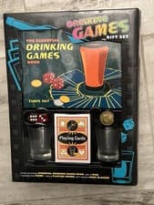 Drinking Games Gift Set With Dice
