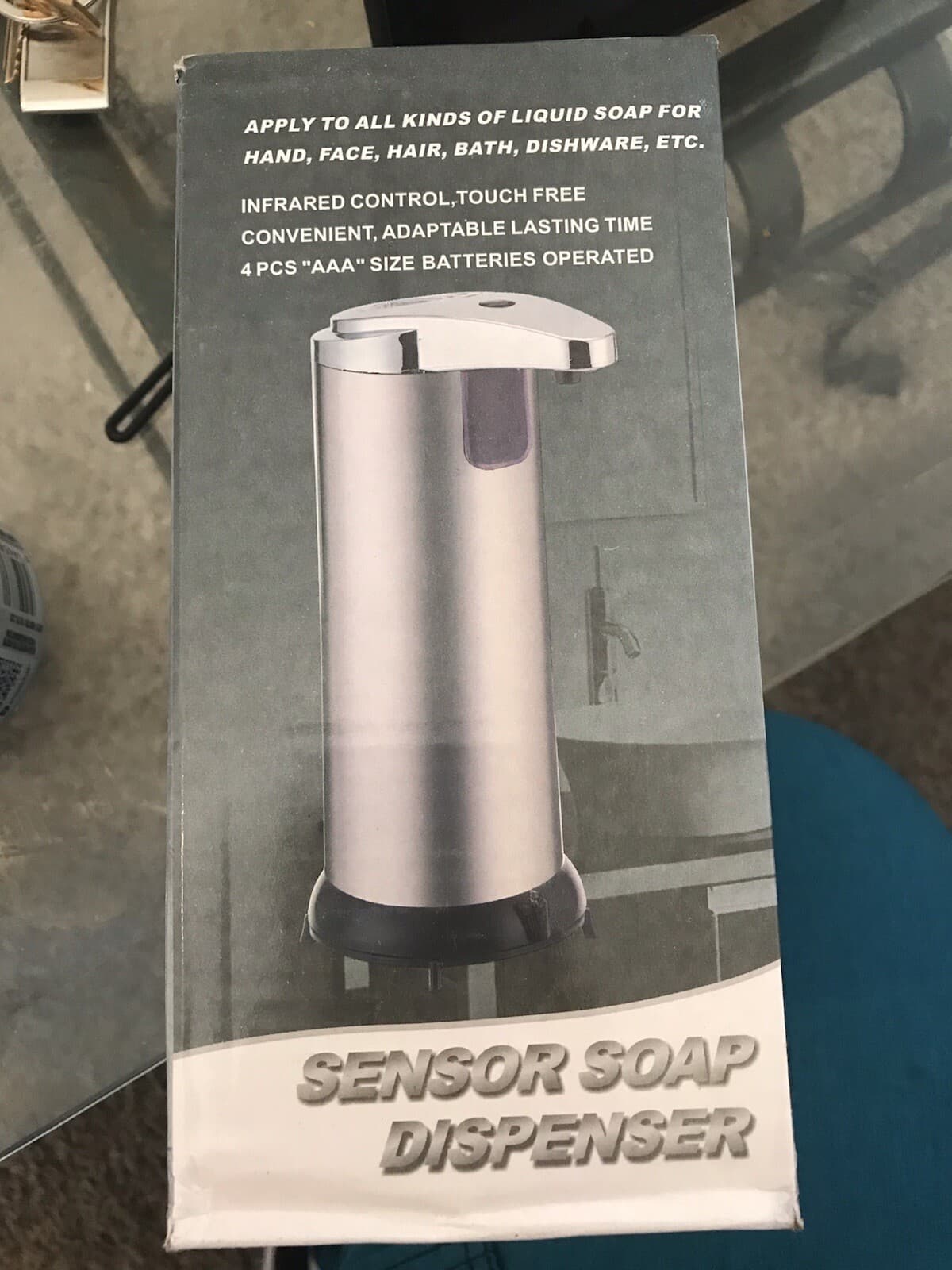 Touchless handsfree automatic soap dispenser ** Brand New