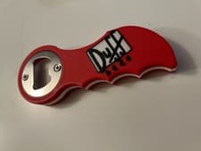 Duff Beer Bottle Opener Red Bar