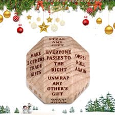 White Elephant Dice Santa Swap