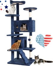 54in Multi-level Cat Tree Tower Furniture