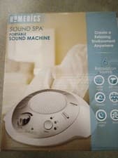 Homedics Sound Spa Portable Compact Travel