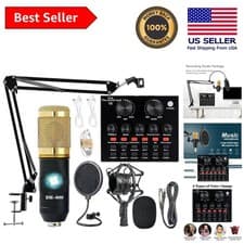 Versatile Podcast Equipment Kit With Sound
