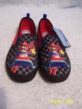 Boy's Size 2M Mariokart Sneakers