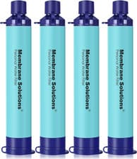Straw Water Filter Survival Purifier Hiking