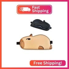 Funaupgo Cute Capybara Sleeping Mask Eye