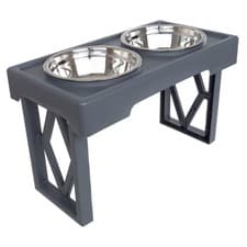 Elevated Dog Bowls Pet Feeder Stainless