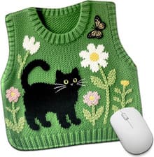 Mouse Pad Cute Knitted Sweater-shaped Vest