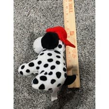 4e's Novelty Dalmatian Dog Plush Firefighter