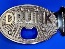 Drunk NOS Funny Humor Novelty Belt