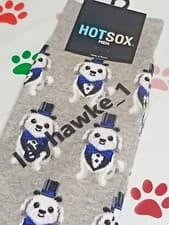 SOX White Dog In Top Hat