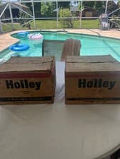 1969 NOS Vintage Tunnel Ram Holley